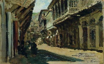 ティフリスの通り 1881年 イリヤ・レーピン Oil Paintings